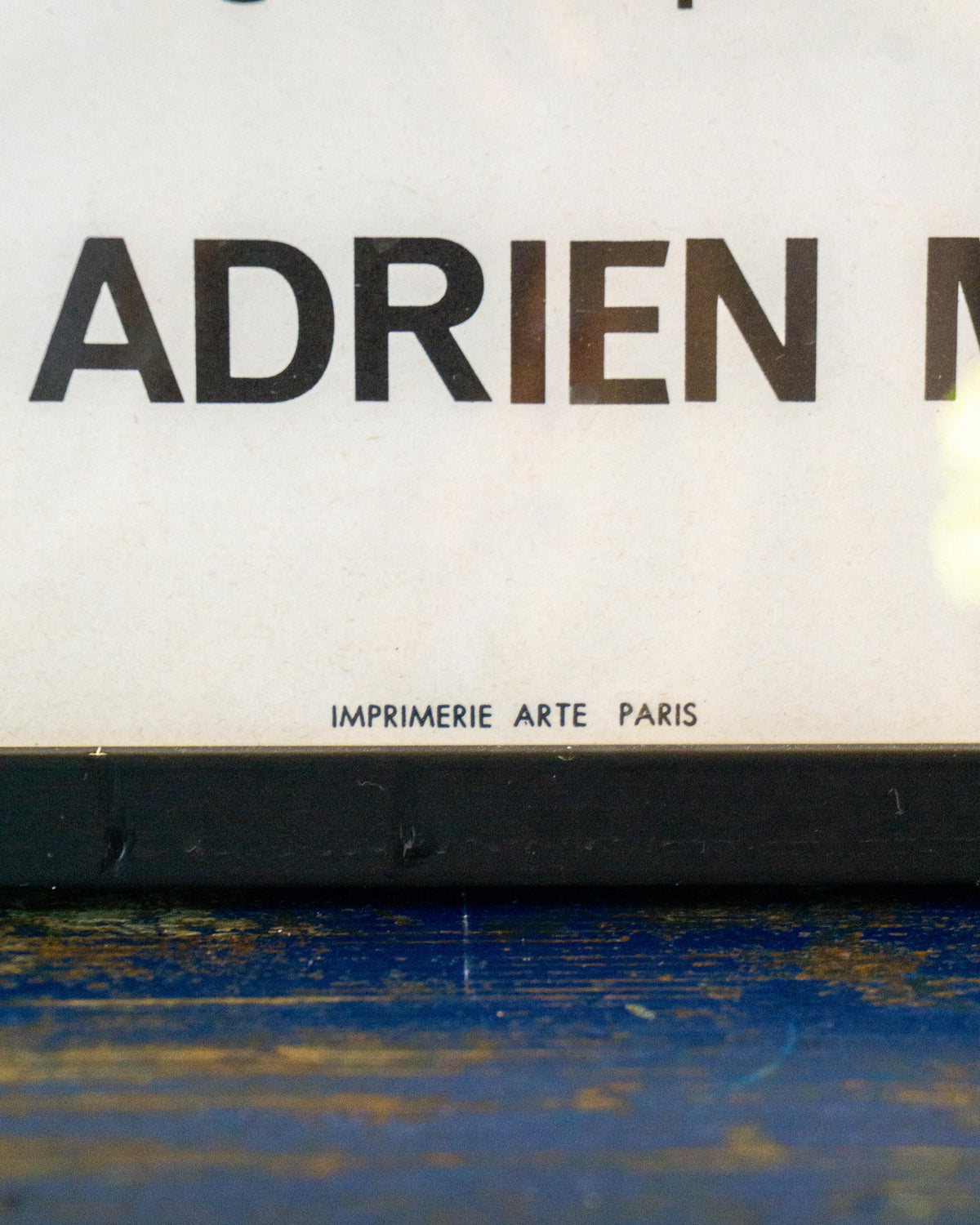 Manifesto vintage Kelly Galerie Adrien Maeght Paris