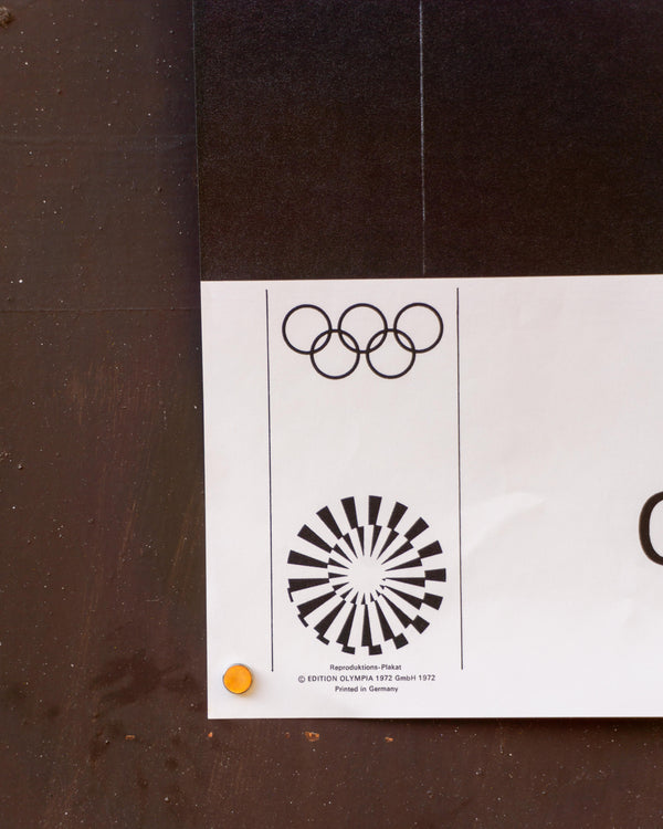 Manifesto vintage Olimpiadi Monaco 1972 Paul Wunderlich – 1972