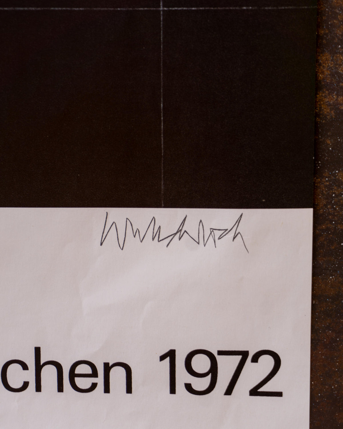 Manifesto vintage Olimpiadi Monaco 1972 Paul Wunderlich – 1972