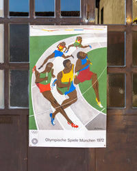 Manifesto vintage Olimpiadi Monaco 1972 Jacob Lawrence – 1972