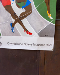 Manifesto vintage Olimpiadi Monaco 1972 Jacob Lawrence – 1972