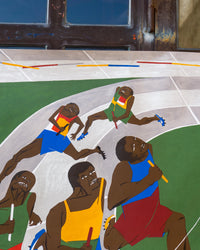 Manifesto vintage Olimpiadi Monaco 1972 Jacob Lawrence – 1972