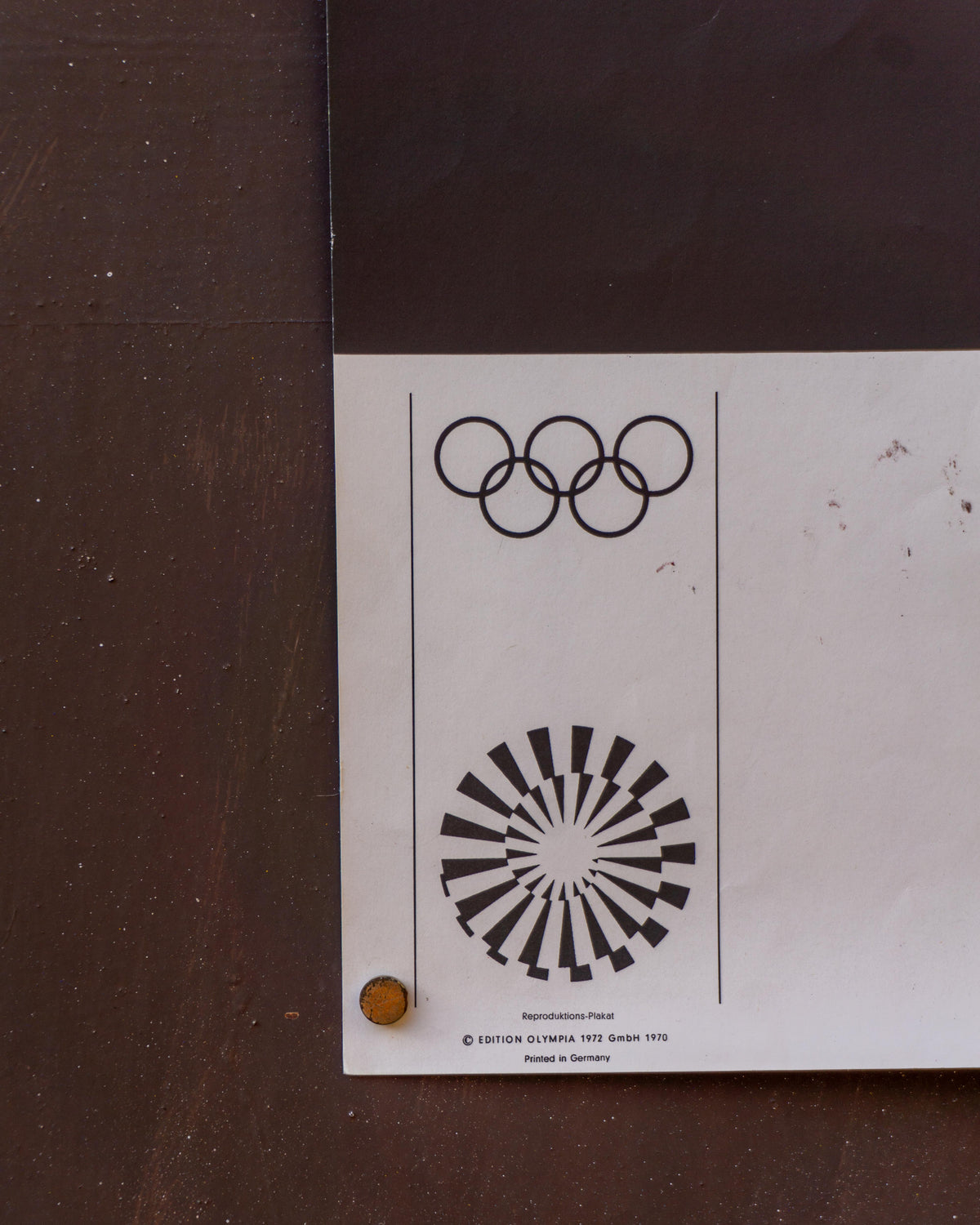 Manifesto vintage Olimpiadi Monaco 1972 Victor Vasarely – 1972