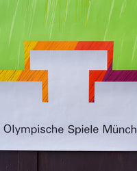 Manifesto vintage Olimpiadi Monaco 1972 Richard Smith – 1972