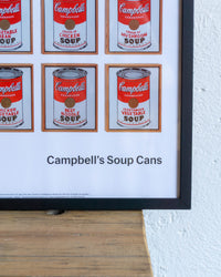 Manifesto Mostra Andy Warhol - 2024 MoMA NYC Soup's Cans