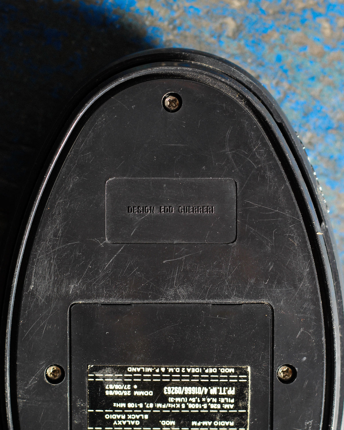 Radio Kodak Galaxy Black design Edo Guerrieri - anni ’80/’90