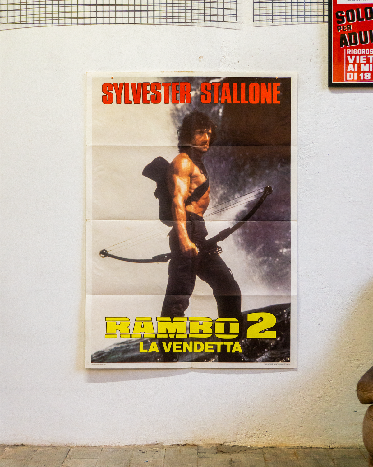 Manifesto Rambo 2Vendetta