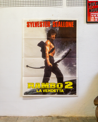 Manifesto Rambo 2Vendetta