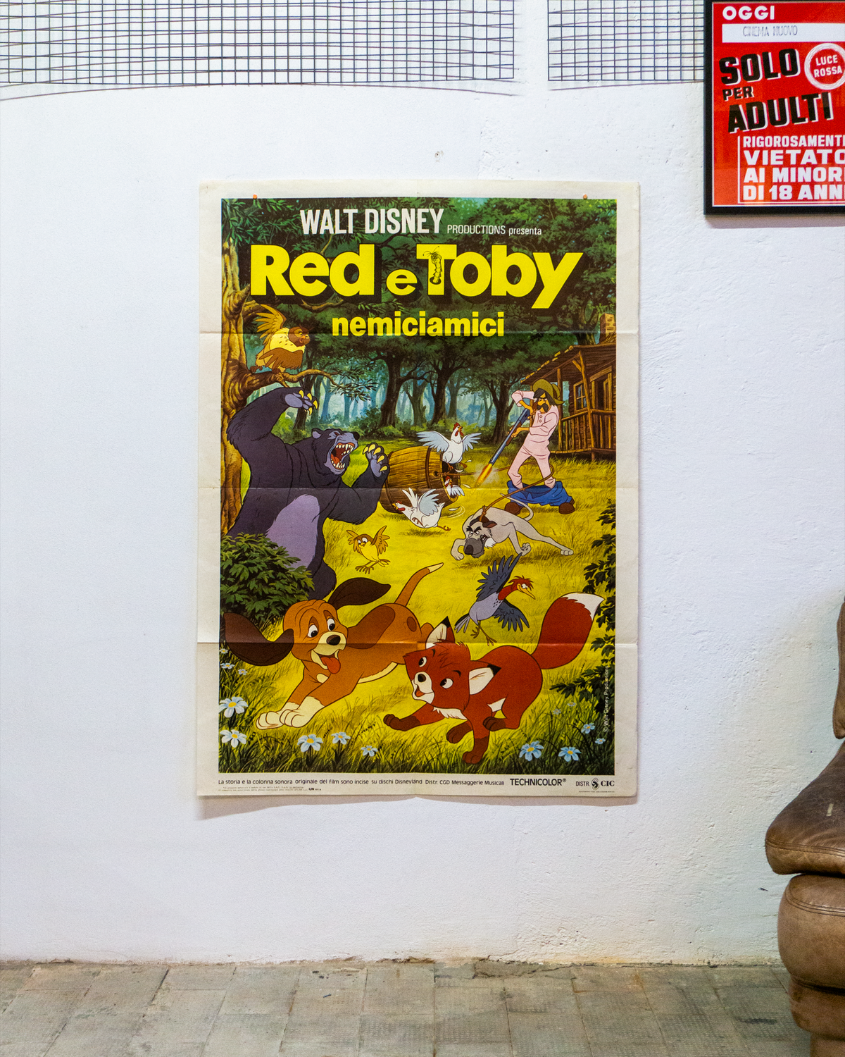 Manifesto Red e Toby - prima edizione