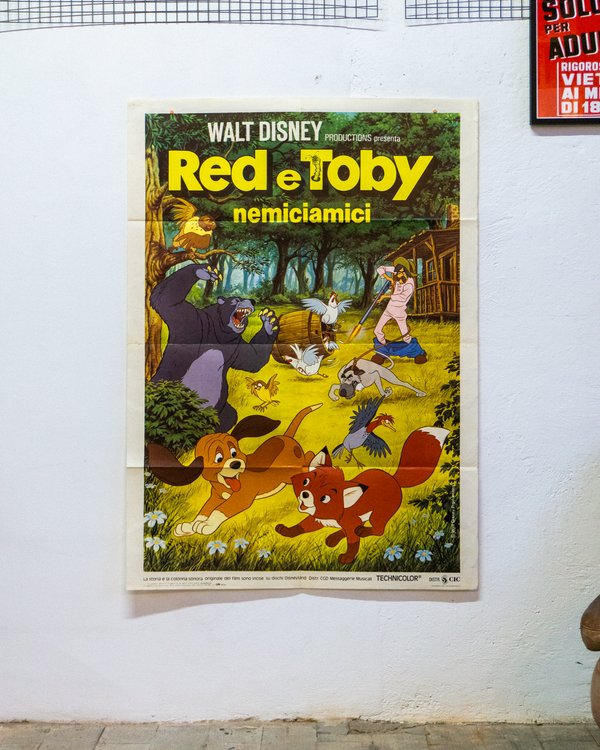 Manifesto Red e Toby - prima edizione