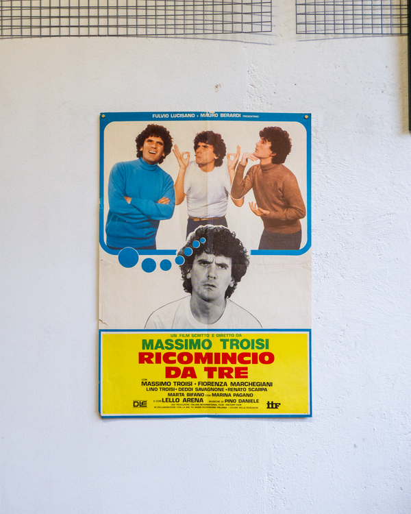 Manifesto Ricomincio Da Tre