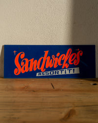 Insegna Sandwiches assortiti 70/80 – Italia