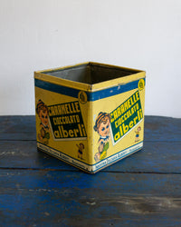 Scatola vintage in latta Alberti Benevento – 1960