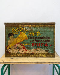 Scatola latta Gelati Delizia Bologna