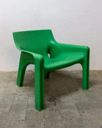 Sedia poltrona Vicario – Artemide anni ’70
