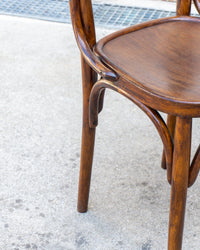 Sedia vintage da osteria Fratelli Gondrand Milano – anni '50