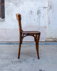 Sedia vintage da osteria Fratelli Gondrand Milano – anni '50
