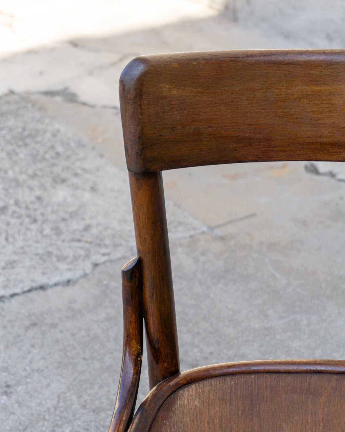 Sedia vintage da osteria Fratelli Gondrand Milano – anni '50