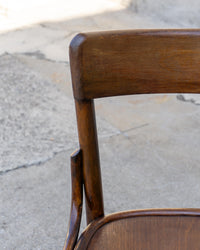 Sedia vintage da osteria Fratelli Gondrand Milano – anni '50
