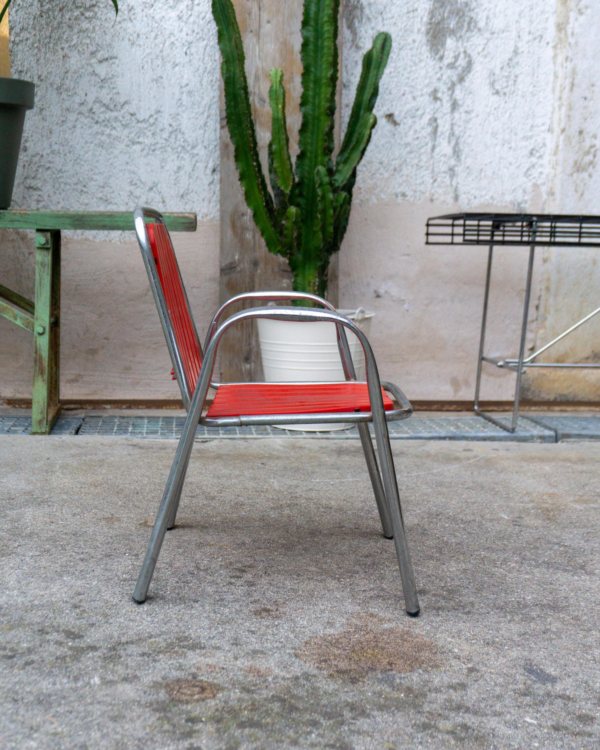 Sedie bambino cromate - 1970