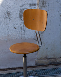 Sgabello industriale vintage  - 1970