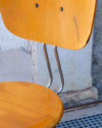 Sgabello industriale vintage  - 1970
