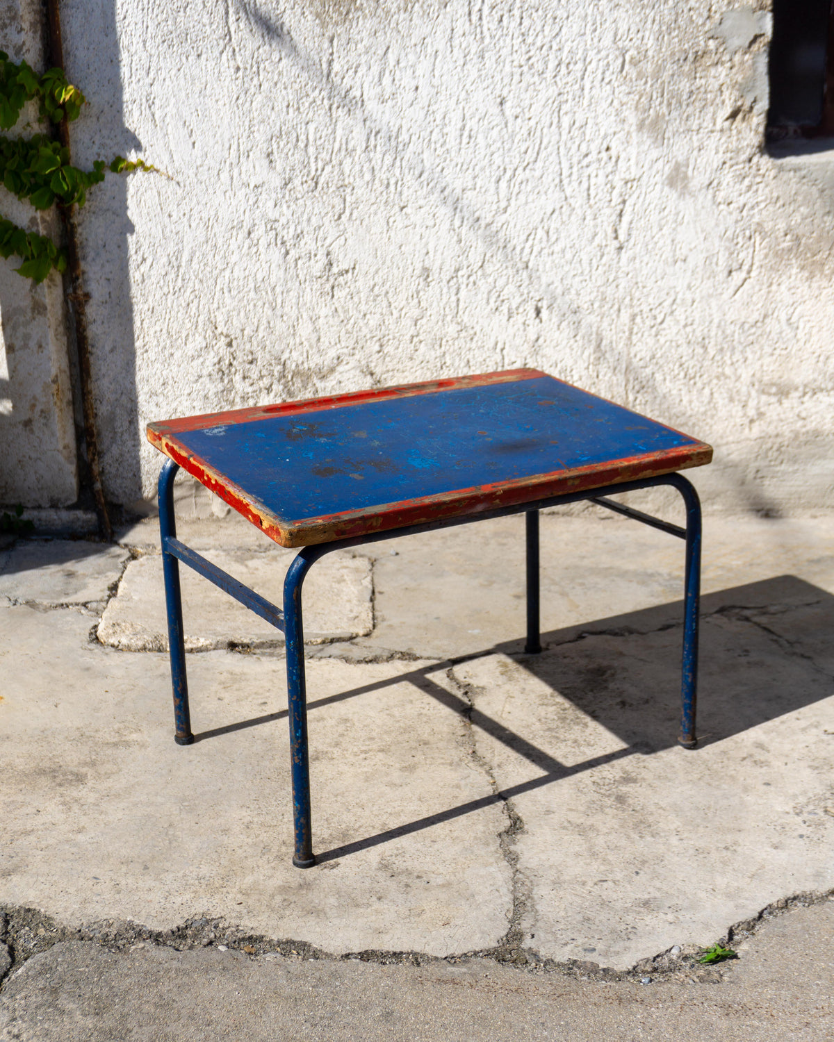 Tavolino vintage anni ’70 italiano - ferro e legno