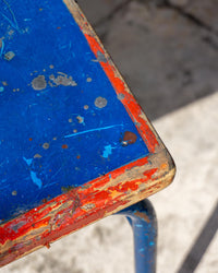 Tavolino vintage anni ’70 italiano - ferro e legno