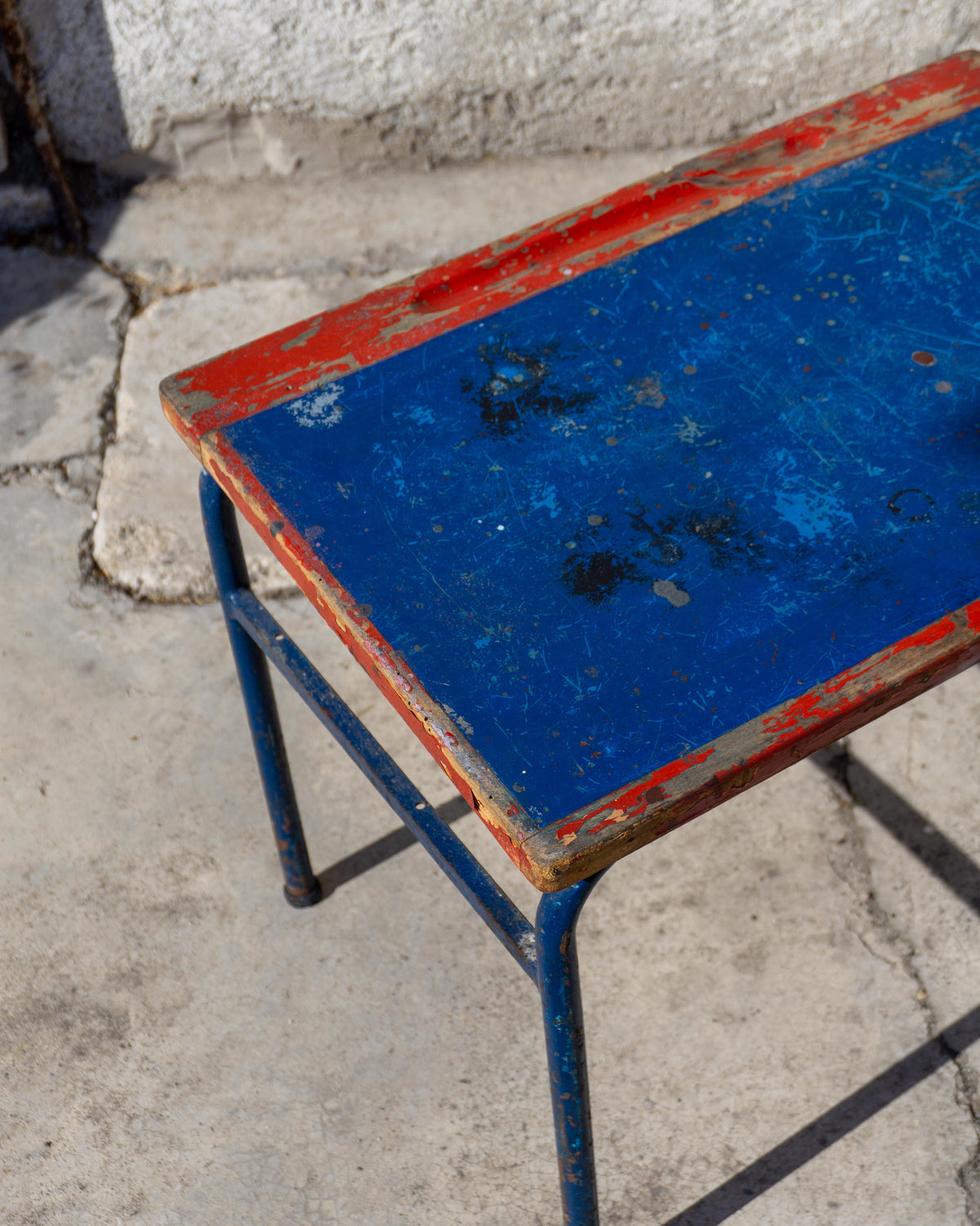 Tavolino vintage anni ’70 italiano - ferro e legno