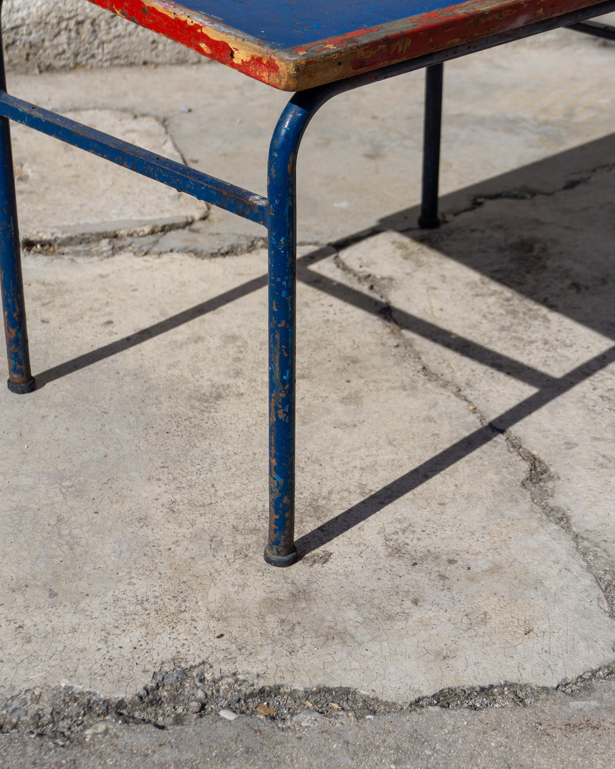 Tavolino vintage anni ’70 italiano - ferro e legno