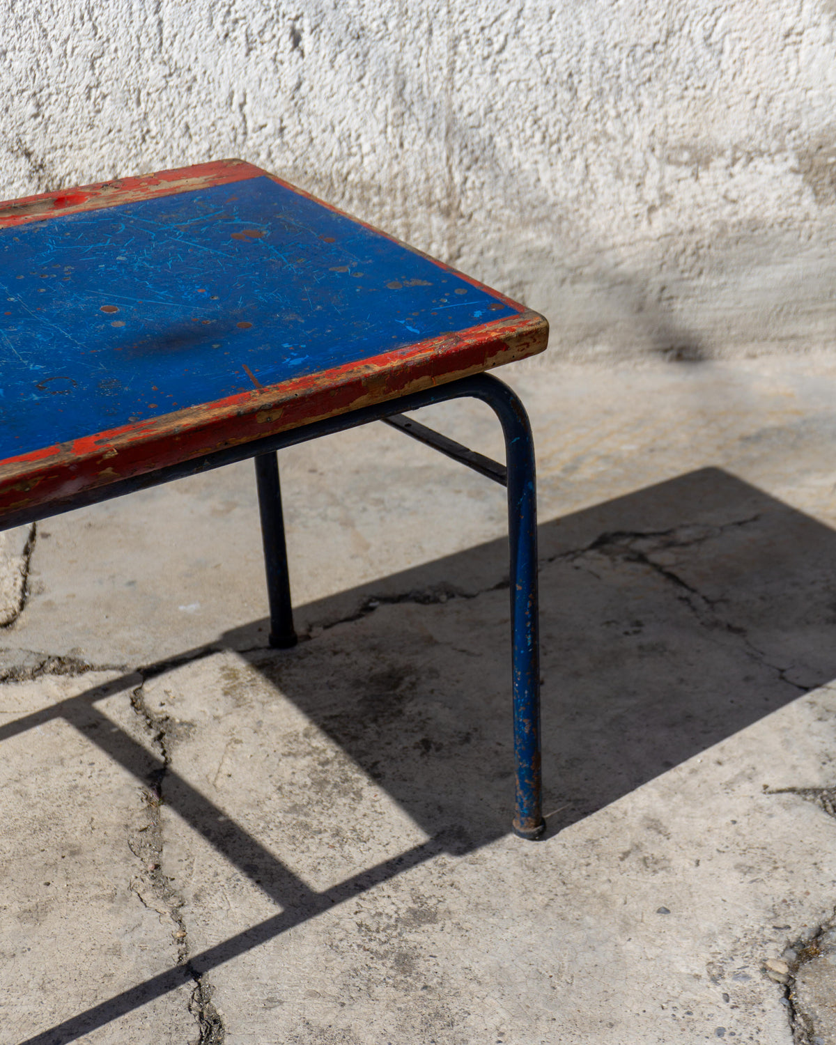 Tavolino vintage anni ’70 italiano - ferro e legno