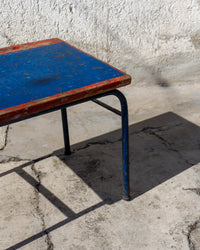 Tavolino vintage anni ’70 italiano - ferro e legno