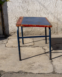 Tavolino vintage anni ’70 italiano - ferro e legno