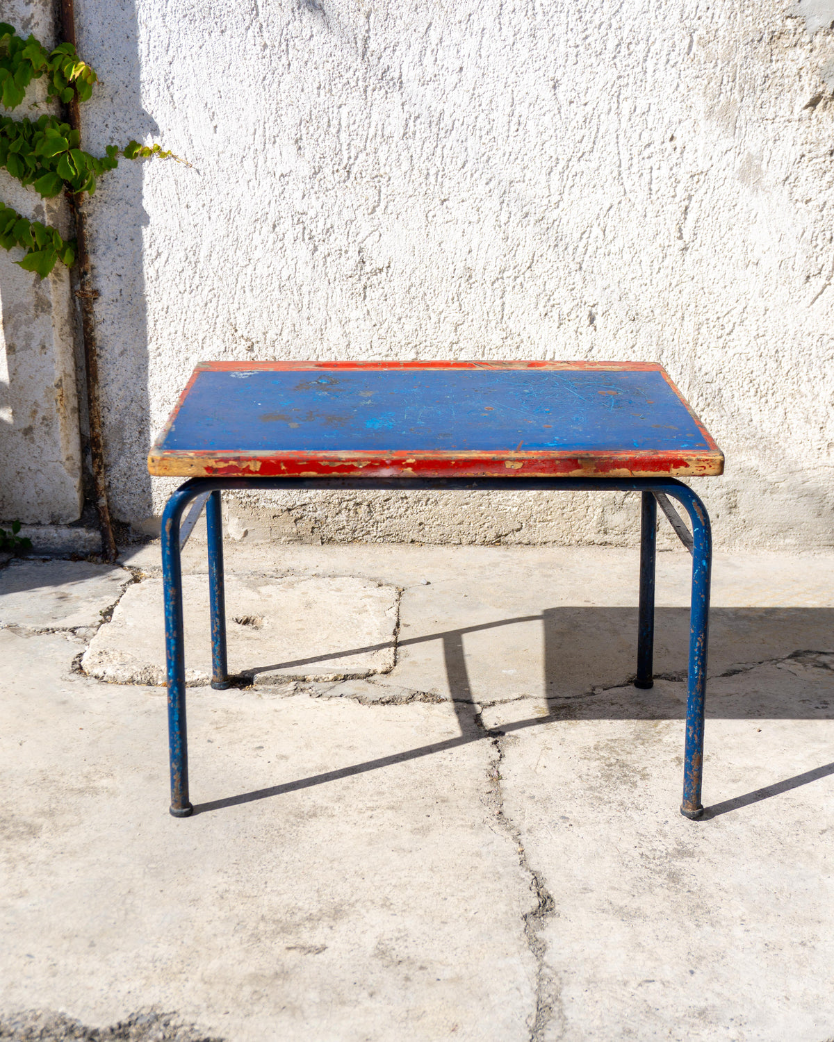 Tavolino vintage anni ’70 italiano - ferro e legno