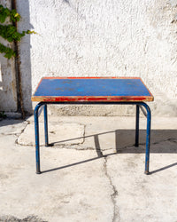 Tavolino vintage anni ’70 italiano - ferro e legno