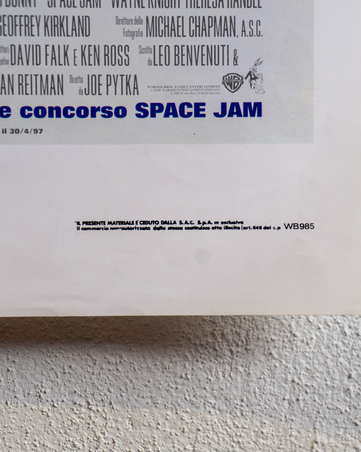 Locandina Space Jam