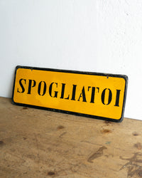 Insegna Militare Vintage in Metallo – Anni '60-'70