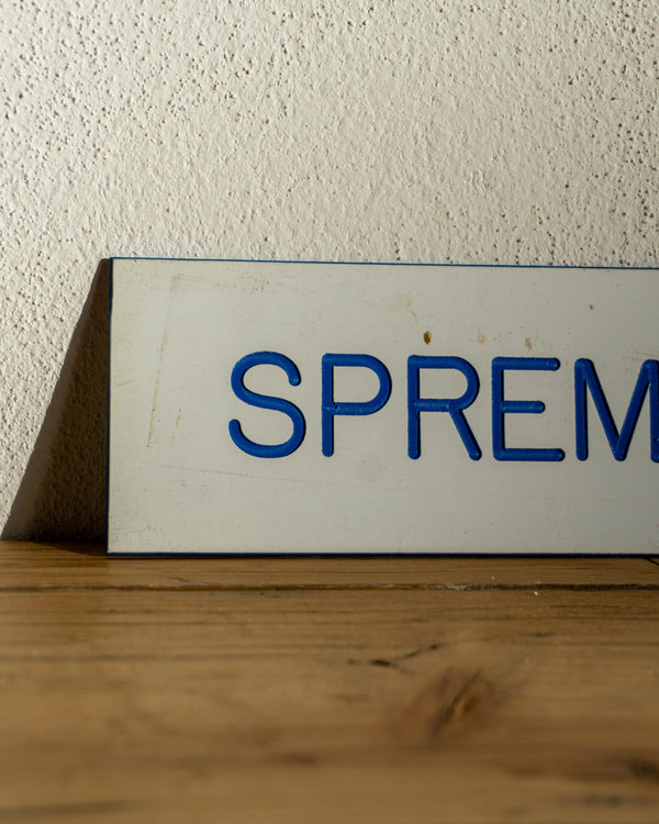 Insegna Spremute 1970/80 Italia