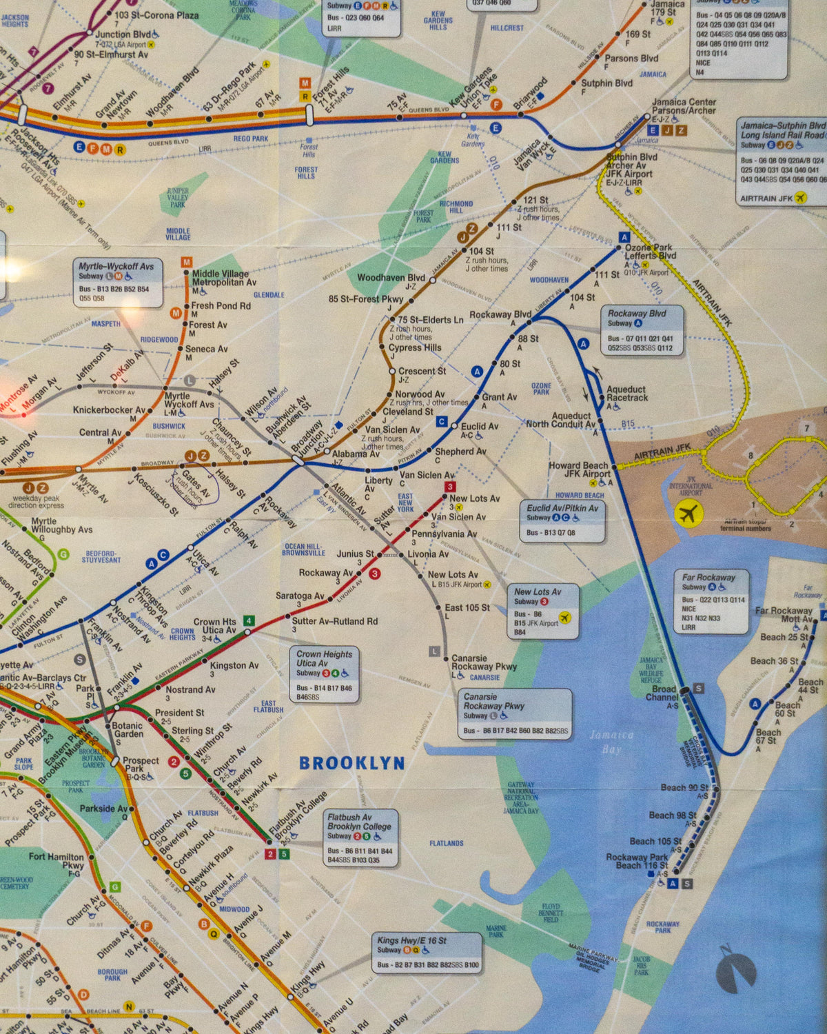 Mappa New York Subway - originale