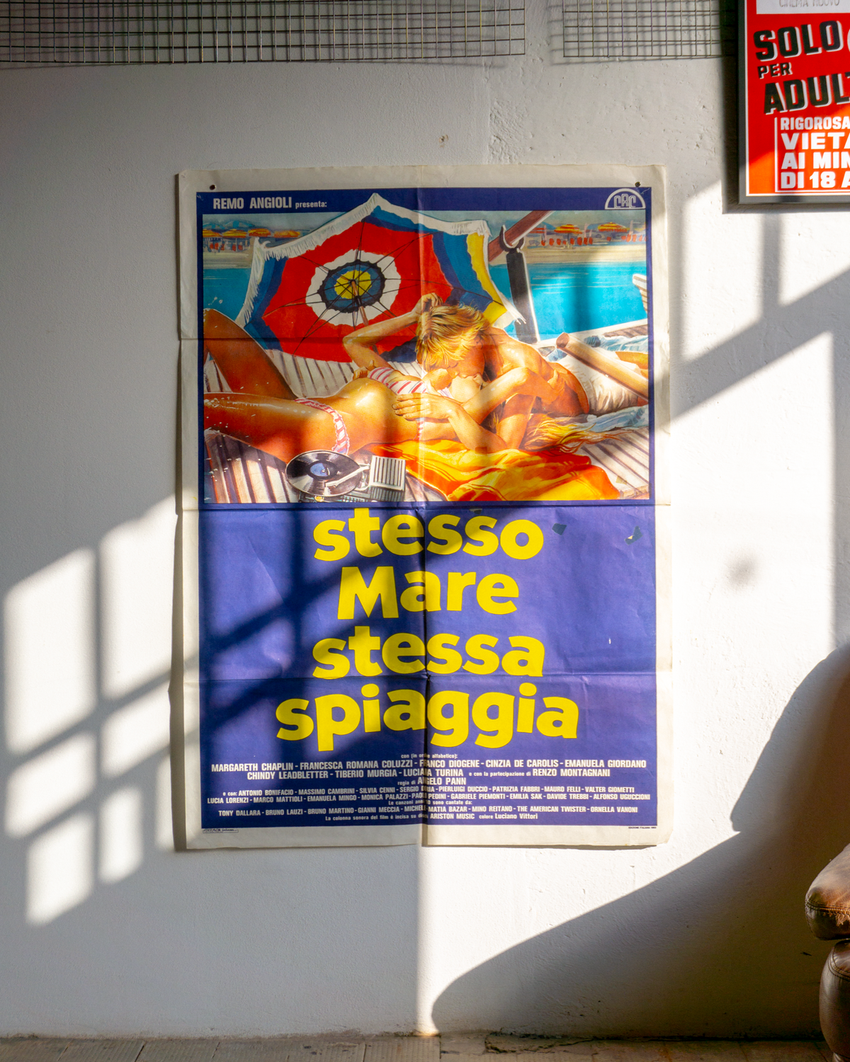 Manifesto Stesso Mare Stessa Spiaggia