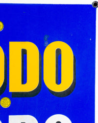 Insegna smaltata Crodo
