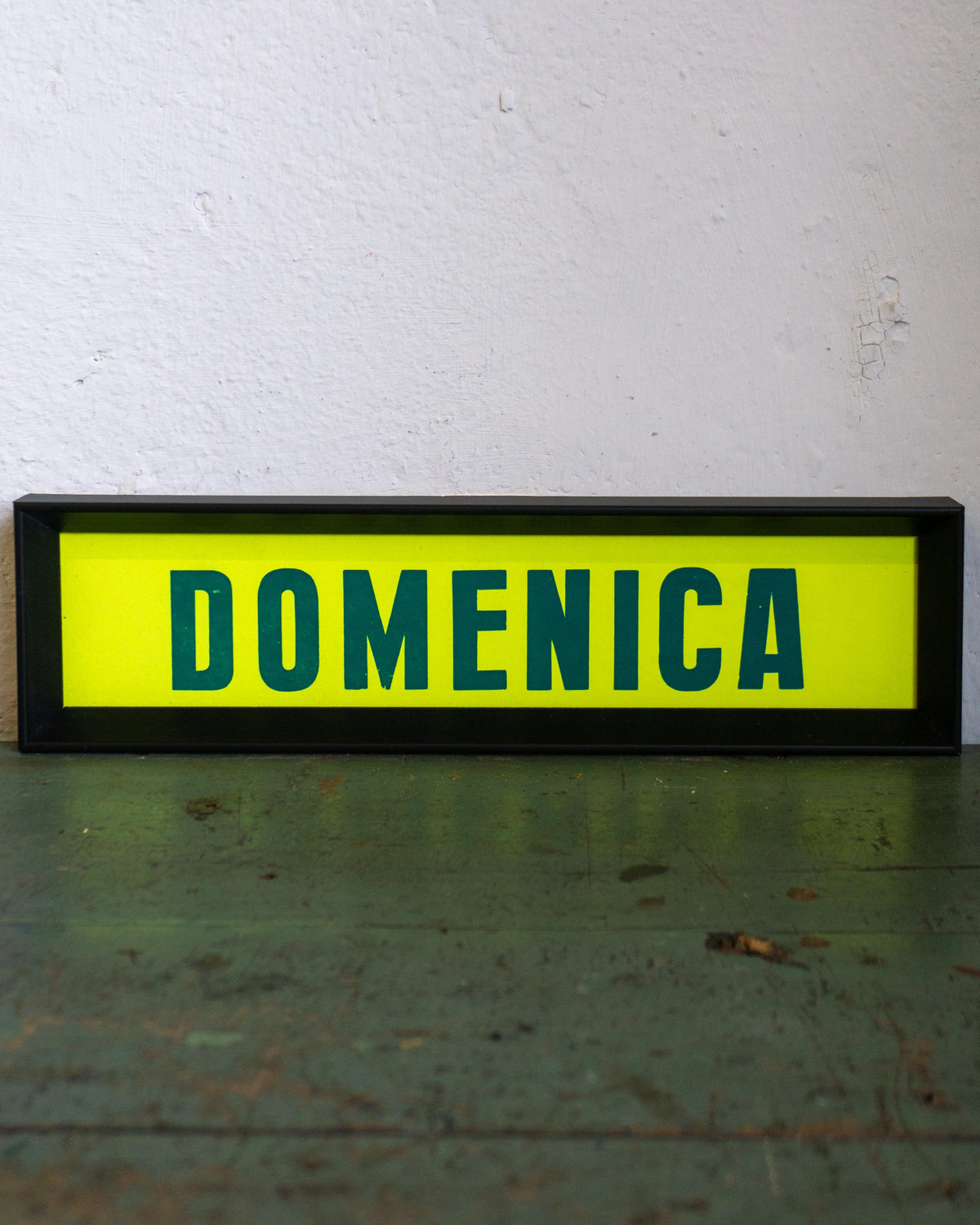 Insegna Cinema Riccione "Domenica" - anni ’80