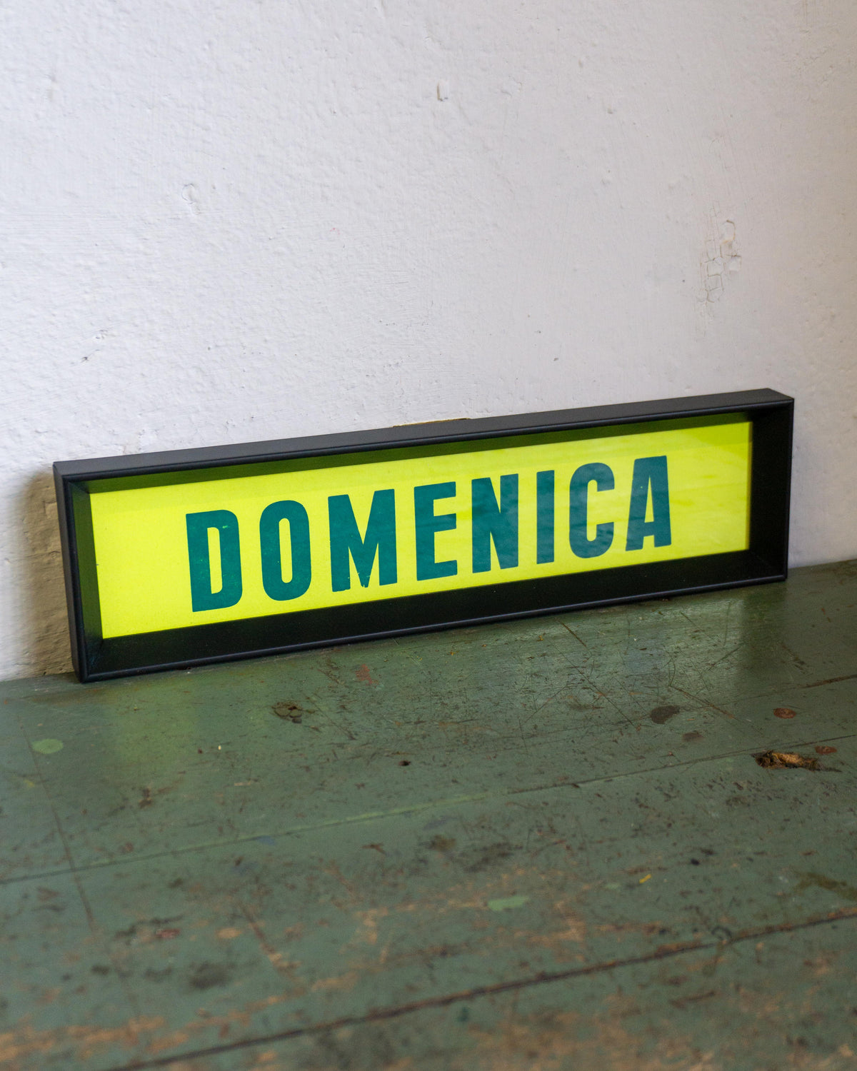 Insegna Cinema Riccione "Domenica" - anni ’80
