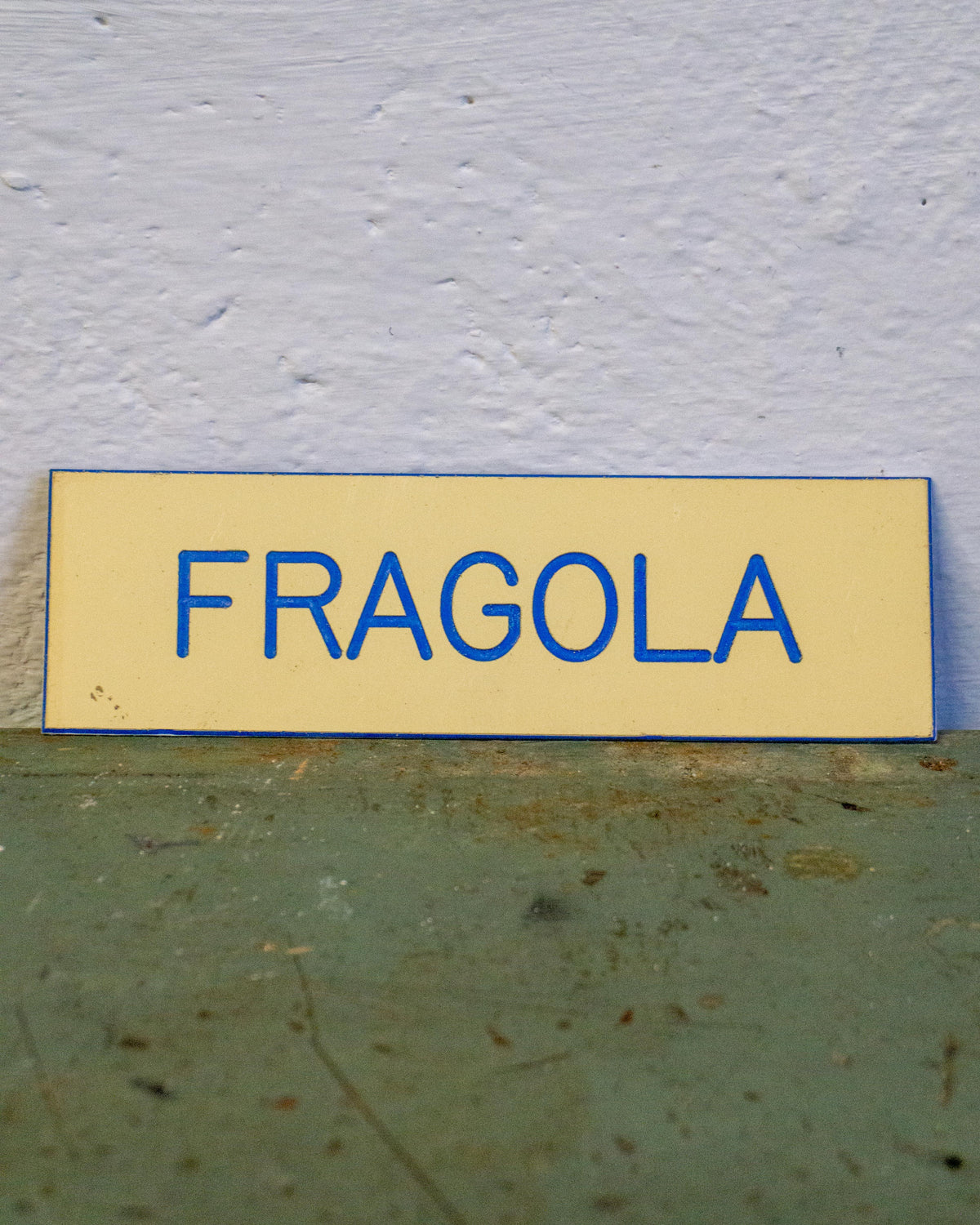 Insegna bar vintage “Fragola” – Anni ’80