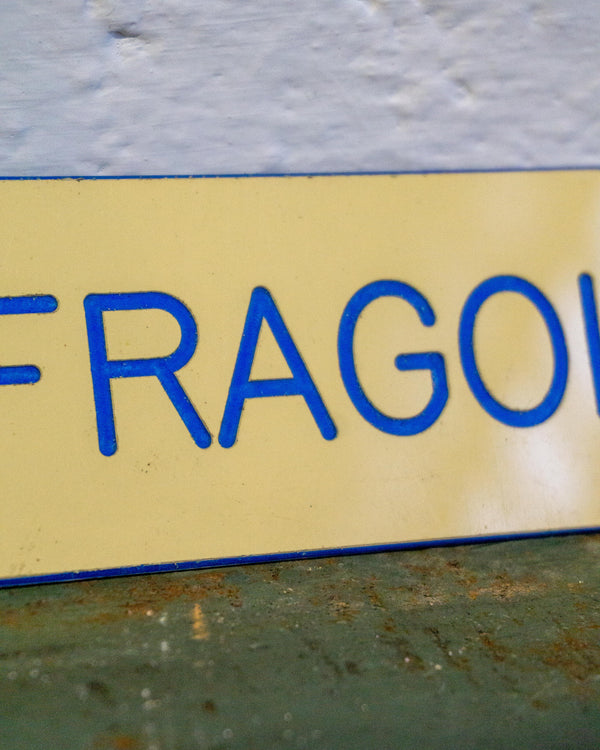 Insegna bar vintage “Fragola” – Anni ’80