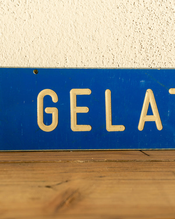 Insegna Gelati 1970/80 Italia