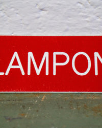 Insegna bar vintage “Lampone” – Anni ’80