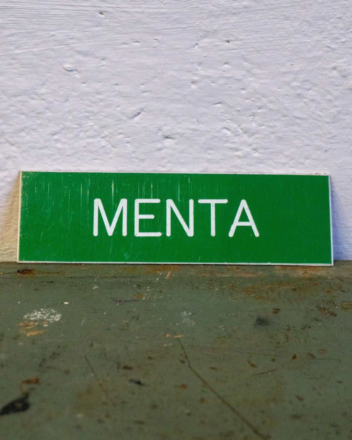 Insegna bar vintage “Menta” – Anni ’80
