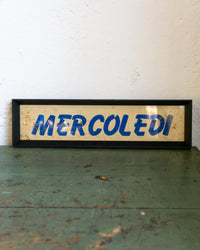 Insegna Cinema "mercoledi" - anni ’80