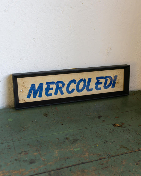 Insegna Cinema "mercoledi" - anni ’80